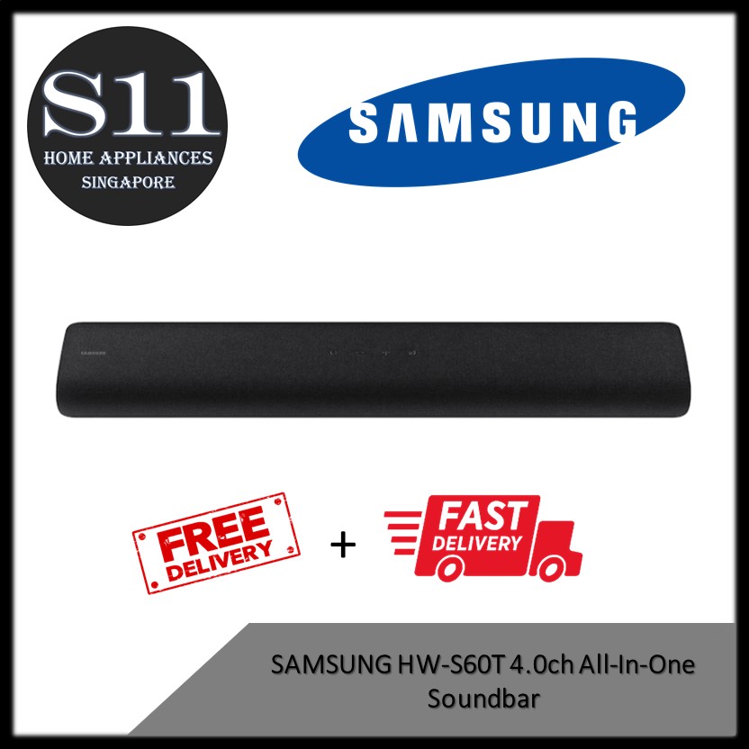 Samsung HW-S60T 4.0ch All-in-One Soundbar + Free Delivery