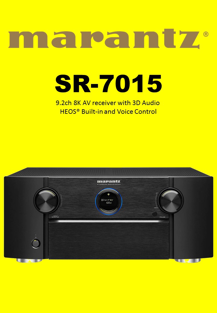 Marantz SR-7015 9.2ch 8K AV receiver