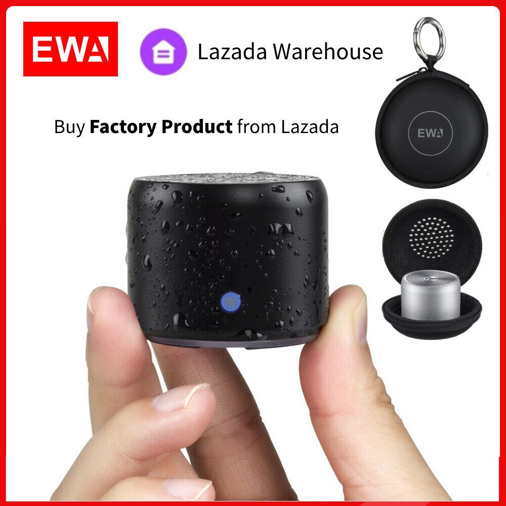 EWA A106 Portable Mini Bluetooth Speaker Enhanced Bass,High Definitaion Soud Include Case for Cycling, Hiking,Climbe mountains