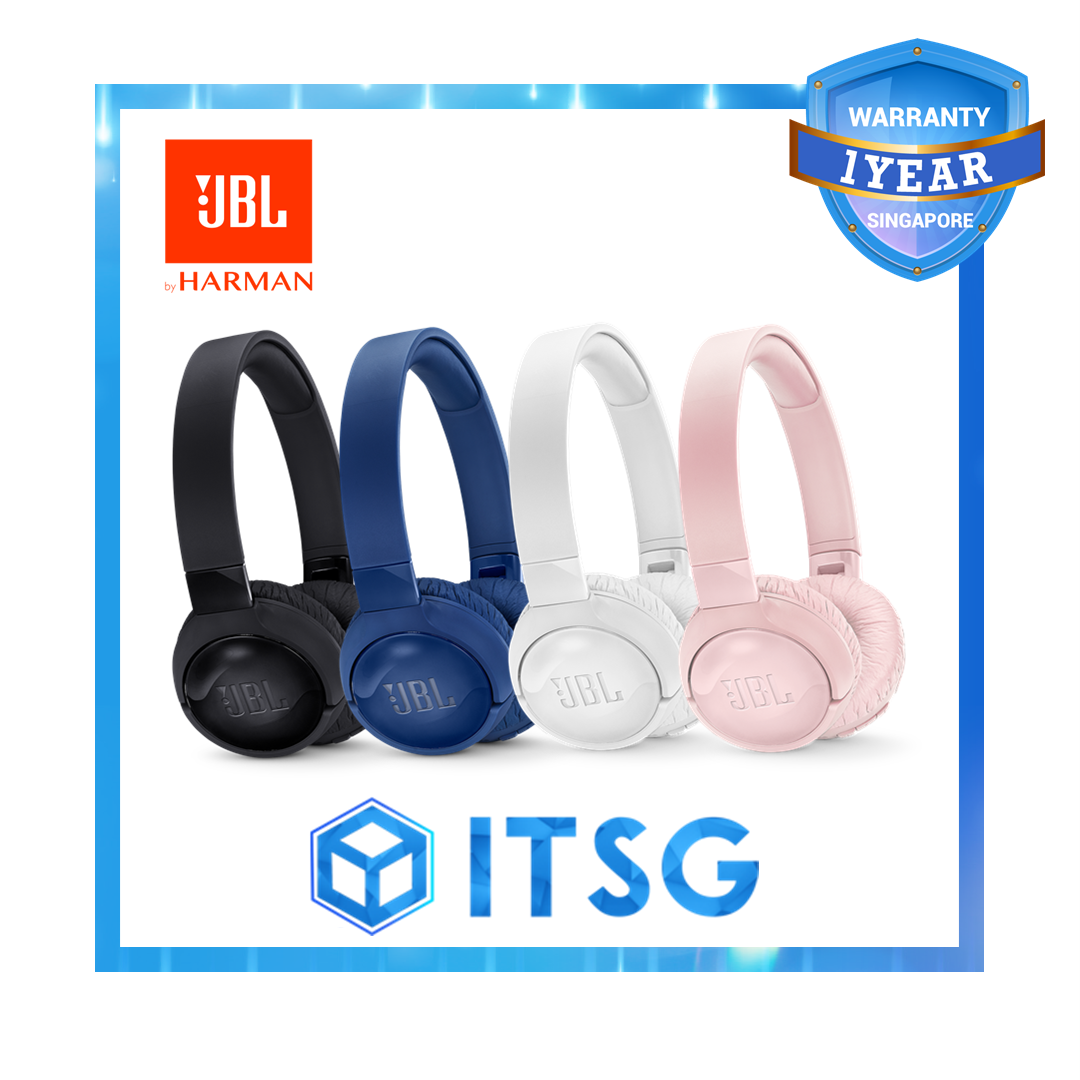 JBL Tune 600BTNC Wireless Active Noise-Cancelling On-Ear Headphones
