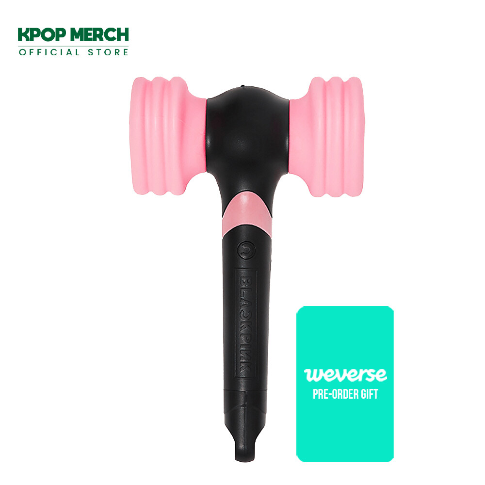 [+ Weverse photocard ] BLACKPINK Official Lightstick ver.2  (NO YG benefit NO Stand )