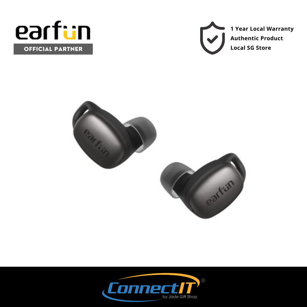EarFun Free Pro 2 Wireless Earbuds With Hybrid Active Noise Cancellation And 6 Built-in Professional Mic (1 Year Local Warranty)