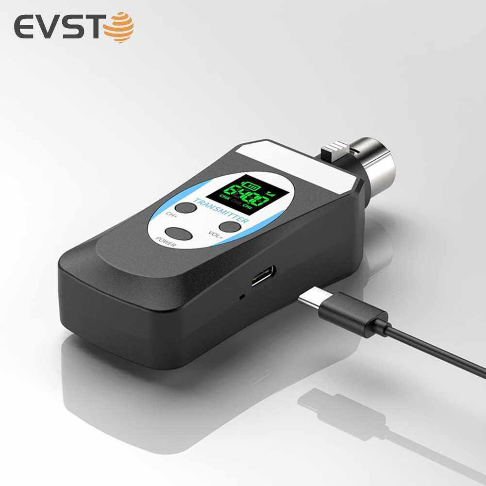 Mic Condenser Converter Set Rechargeable Noise Reduction for Large Stage KTV