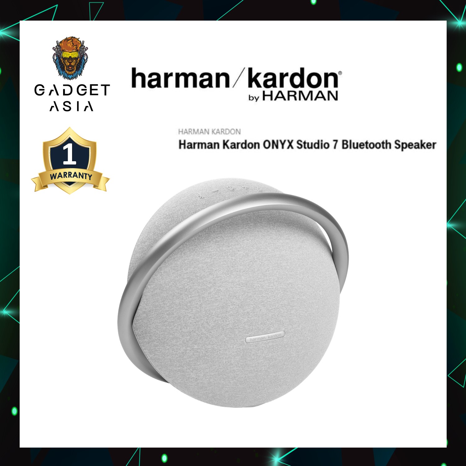 (NEXT DAY DELIVERY) Harman Kardon Onyx Studio 7 Portable Stereo Bluetooth Speaker